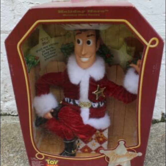 Disney Toys Disney Toy Story Holiday Hero Woody Rare Poshmark